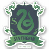 Verziert SLYTHERIN™-Wappen Aufkleber (Vorderseite)