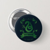 Verziert SLYTHERIN™-Wappen Button (Vorne & Hinten)