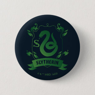 Verziert SLYTHERIN™-Wappen Button