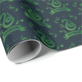 Verziert SLYTHERIN™-Wappen Geschenkpapier (Rolleneckpunkt)