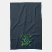 Verziert SLYTHERIN™-Wappen Geschirrtuch (Vertikal)
