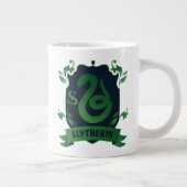Verziert SLYTHERIN™-Wappen Jumbo-Tasse (Rechts)