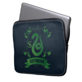 Verziert SLYTHERIN™-Wappen Laptopschutzhülle (Vorderseite Links)