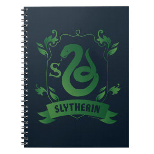 Verziert SLYTHERIN™-Wappen Notizblock