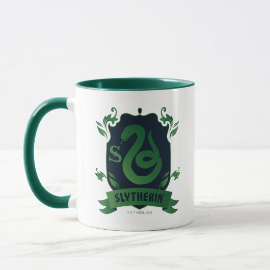 Verziert SLYTHERIN™-Wappen Tasse (Links)