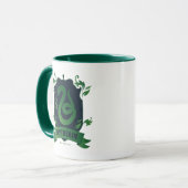 Verziert SLYTHERIN™-Wappen Tasse (Vorderseite Links)