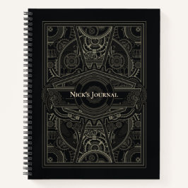 Verziert Steampunk Journal Notizblock