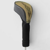 Verziert Treble Clef Golf Headcover (angewinkelt)