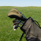 Verziert Treble Clef Golf Headcover (In SItu)