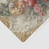 Verziert Valentine Cupids Seidenpapier (Ausschnitt)