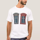 Verzierte Architektur des Europäischen Fensters T-Shirt (Vorderseite)