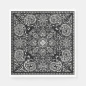 Verzierte Bandana Serviette (Vorderseite)