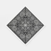 Verzierte Bandana Serviette (Ecke)