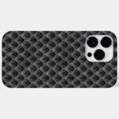 VERZIERTE BLACK & SILVER PATTER Case-Mate iPhone HÜLLE (Rückseite (Horizontal))