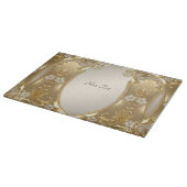 Verzierte Bläschenplatine Schneidebrett (Ecke)