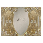 Verzierte Bläschenplatine Schneidebrett (Vorderseite)