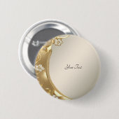 Verzierte Bläschenschaltfläche Button (Vorne & Hinten)