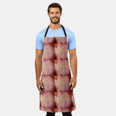 Verzierte Blume Abstrakt Schürze (Getragen)