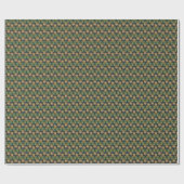 Verzierte Blume Geschenkpapier (Flach)