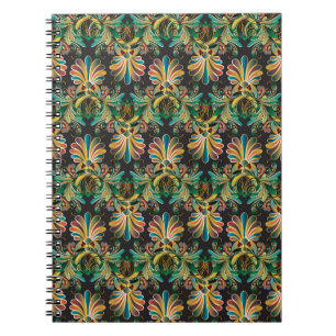 Verzierte Blume Notizblock
