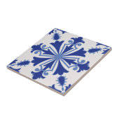 Verzierte Blüte Fliese (Seite)