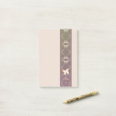 Verzierte Butterfly-Stationierung Post-it Klebezettel (Auf Schreibtisch)