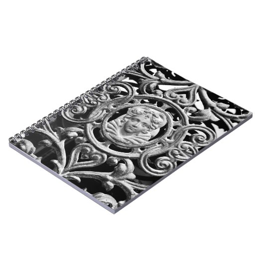 Verzierte Eisenstürme Notizblock (Linke Seite)