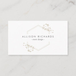 Verzierte elegante Weinkarte und Emblem-Visitenkar Visitenkarte