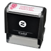 Verzierte erste V Selbstfarbige Briefmarke Permastempel (Produkt)