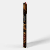 VERZIERTE FERIENMUSTER IN ROT & GOLD Case-Mate iPhone HÜLLE (Rückseite / Rechts)