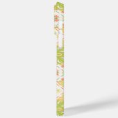 Verzierte Fliesen in grün und gelb Case-Mate iPhone Hülle (Rückseite / Links)