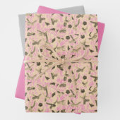 Verzierte Floating Bows Geschenkpapier Set (Beispiel)