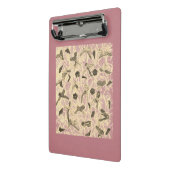 Verzierte Floating Bows Mini Klemmbrett (Gewinkelt2)