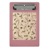 Verzierte Floating Bows Mini Klemmbrett (Vorderseite)