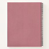 Verzierte Floating Bows Notizblock (Rückseite)