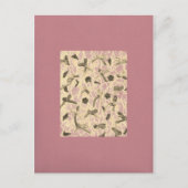 Verzierte Floating Bows Postkarte (Vorderseite)