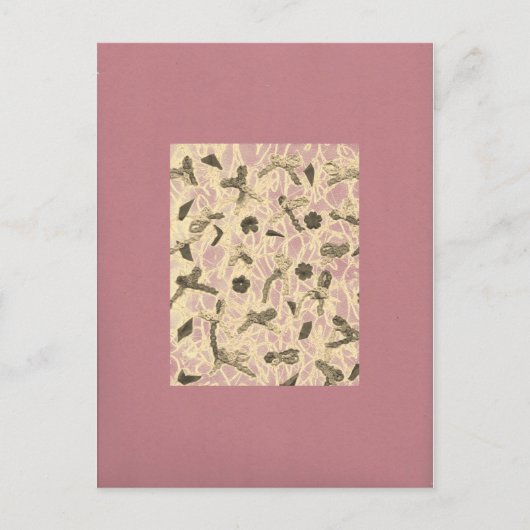 Verzierte Floating Bows Postkarte (Vorderseite)
