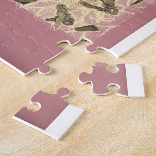 Verzierte Floating Bows Puzzle (Seite)