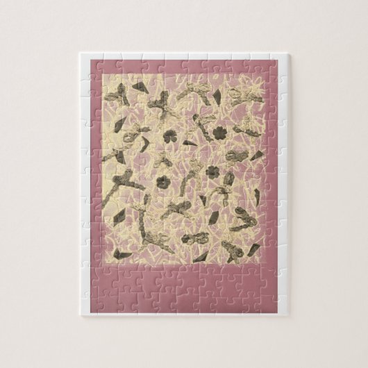 Verzierte Floating Bows Puzzle (Vertikal)