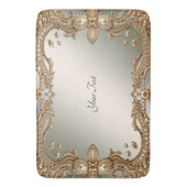 Verzierte Frame Bath Mat Badematte (Vorderseite Vertikal)