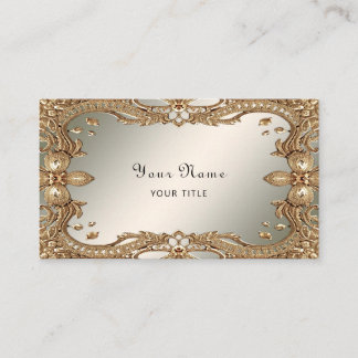 Verzierte Frame-Visitenkarte Visitenkarte
