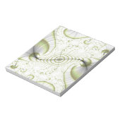 Verzierte Geschenke in weißer minimalistischer Aus Notizblock (Rotiert)