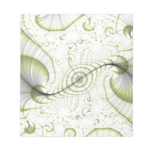 Verzierte Geschenke in weißer minimalistischer Aus Notizblock