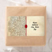 Verzierte Goldadressen (Insitu)