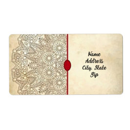 Verzierte Goldadressen