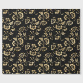 Verzierte Goldauflage Geschenkpapier (Flach)