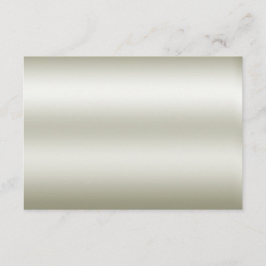 Verzierte, goldene Blume im Detail Begleitkarte (Rückseite)