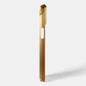 Verzierte Goldene Rose Case-Mate iPhone Hülle (Rückseite / Rechts)