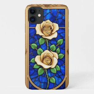 Verzierte goldene Rose Kunstwerk Case-Mate iPhone Hülle