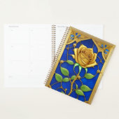 Verzierte Goldene Rose Planer (Anzeige)